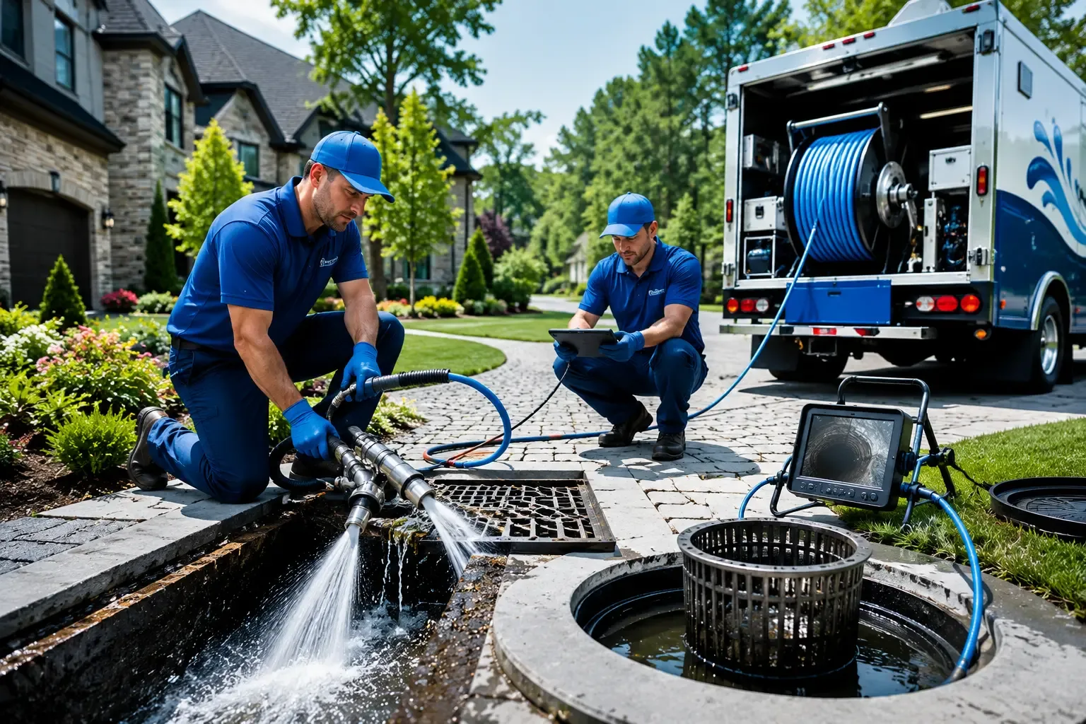 Local outdoor drain cleaning professionals in Pingree Grove, IL